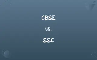 CBSE vs. SSC