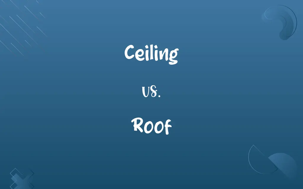 Ceiling vs. Roof