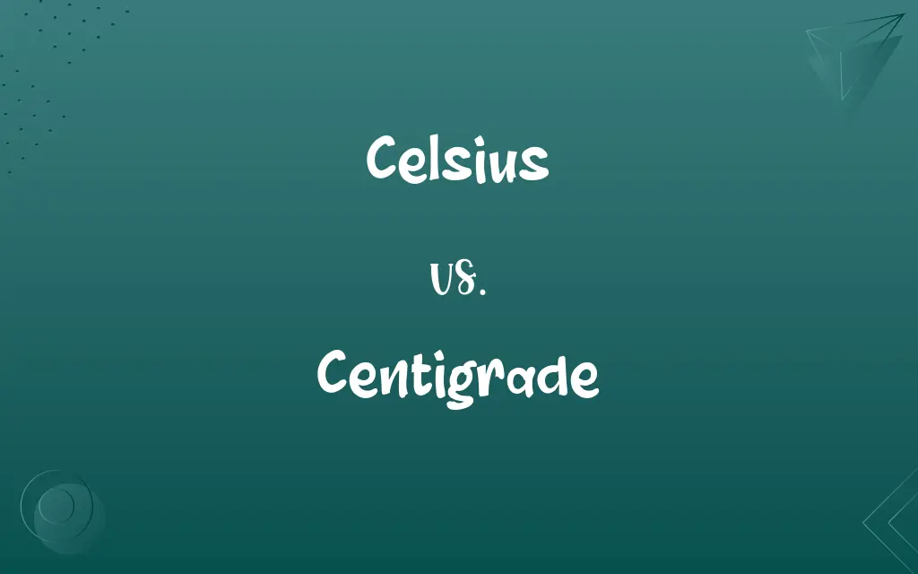 Celsius vs. Centigrade