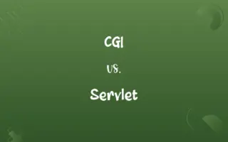 CGI vs. Servlet