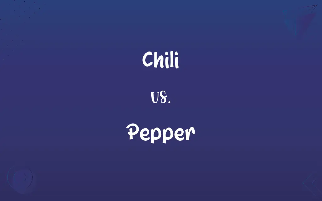 Chili vs. Pepper