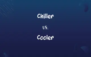 Chiller vs. Cooler