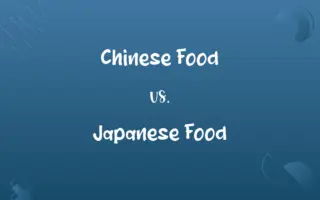 Chinese Food vs. Japanese Food