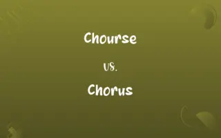 Chourse vs. Chorus