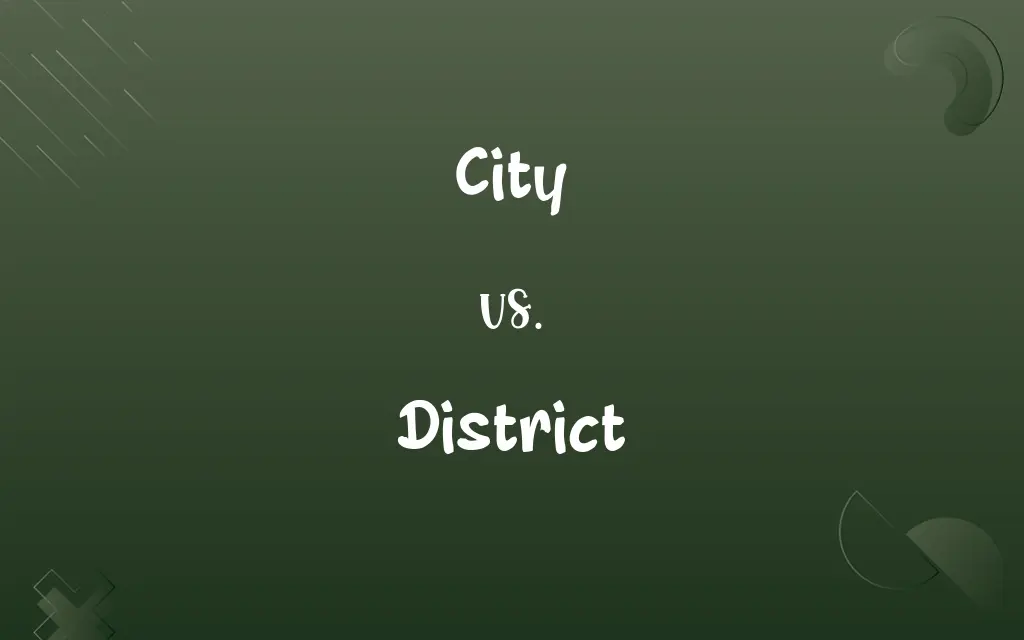 City vs. District