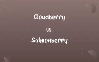 Cloudberry vs. Salmonberry