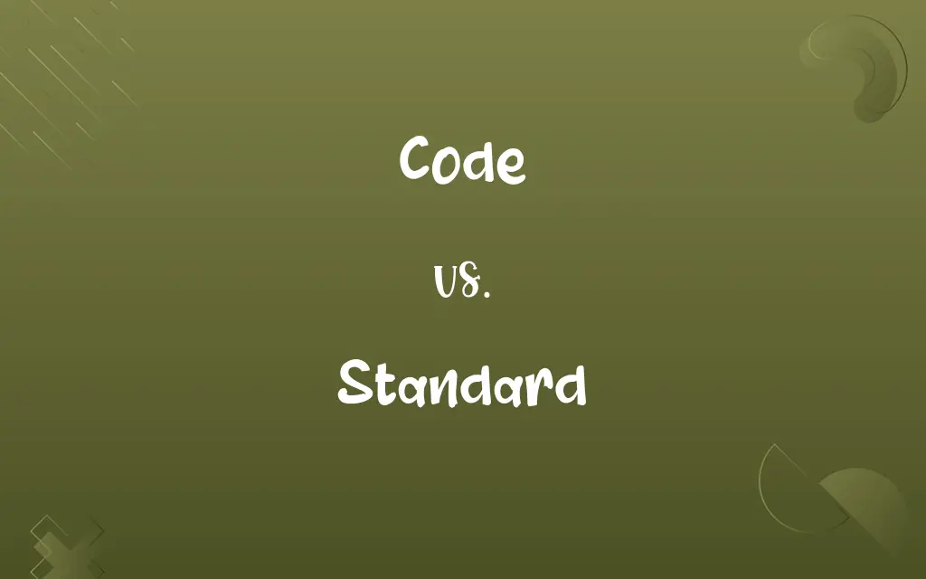 Code vs. Standard