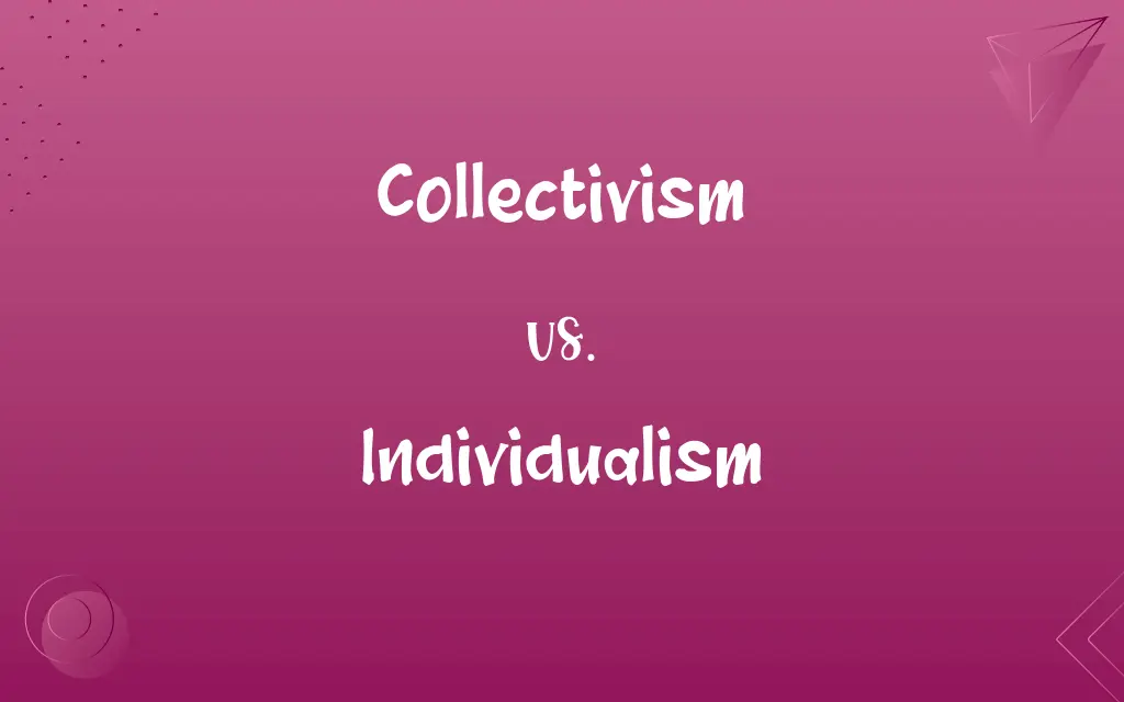 Collectivism vs. Individualism