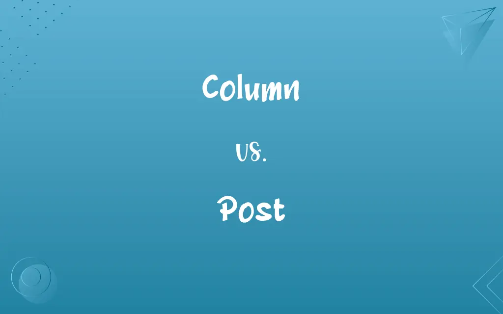 Column vs. Post