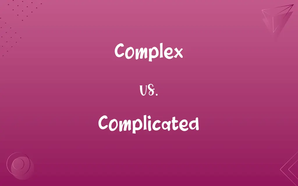 Complex vs. Complicated
