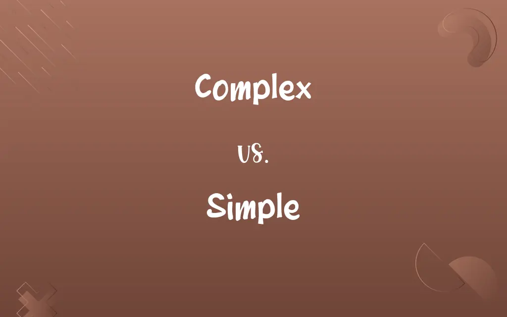Complex vs. Simple
