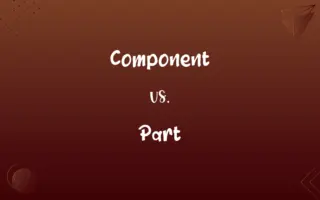 Component vs. Part