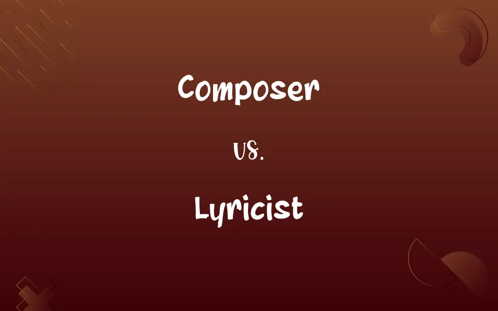 Composer vs. Lyricist