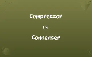 Compressor vs. Condenser