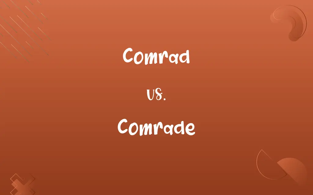 Comrad vs. Comrade