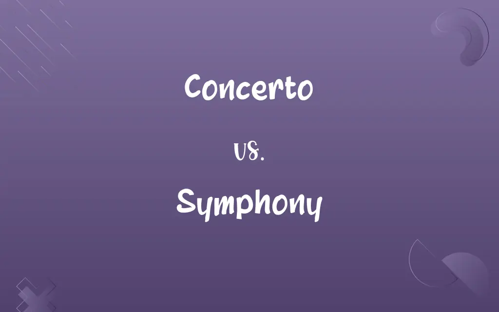 Concerto vs. Symphony
