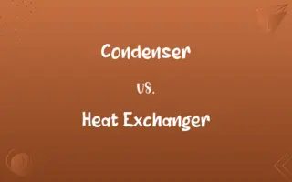Condenser vs. Heat Exchanger