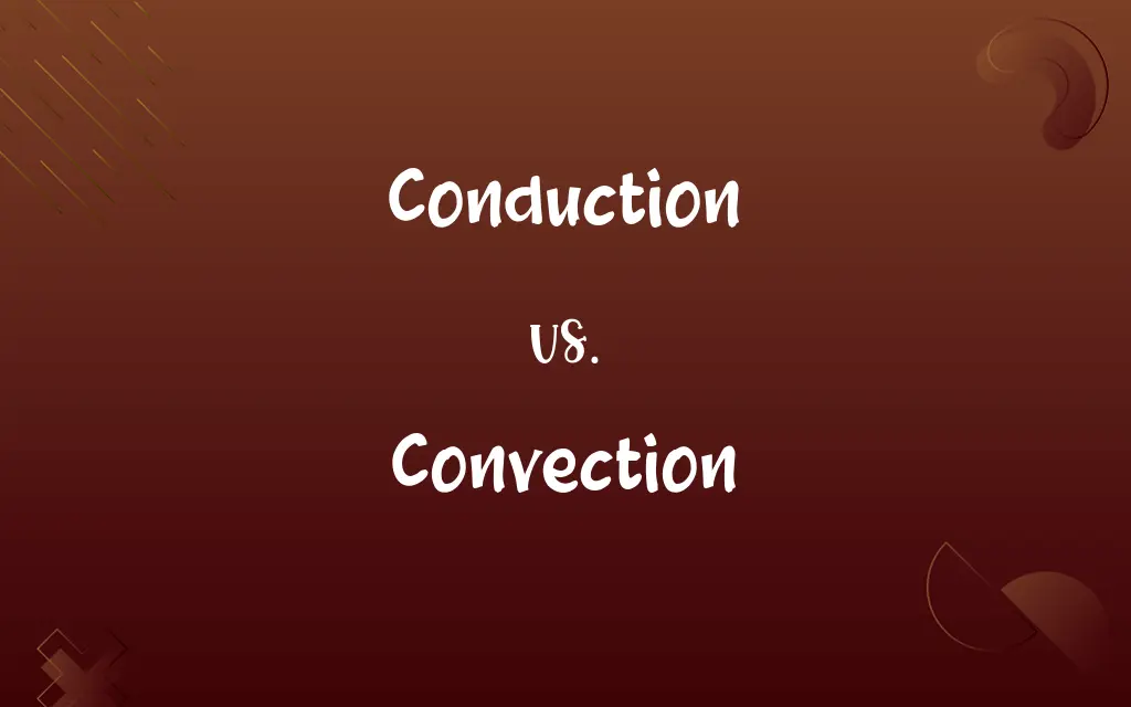 Conduction vs. Convection