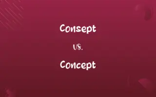 Consept vs. Concept