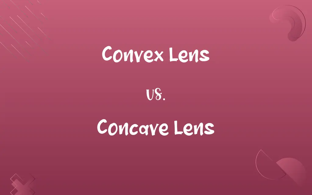 Convex Lens vs. Concave Lens