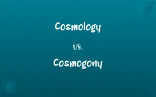 Cosmology vs. Cosmogony