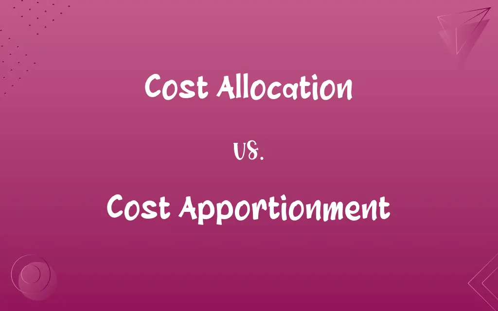 Cost Allocation vs. Cost Apportionment