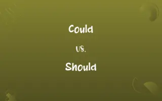 Could vs. Should