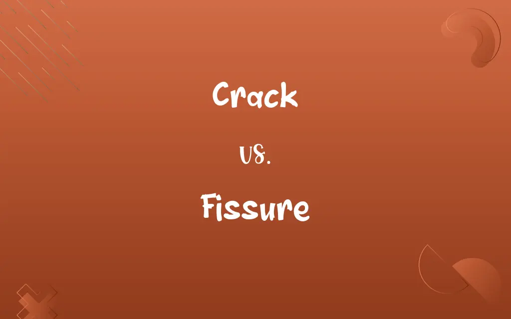Crack vs. Fissure