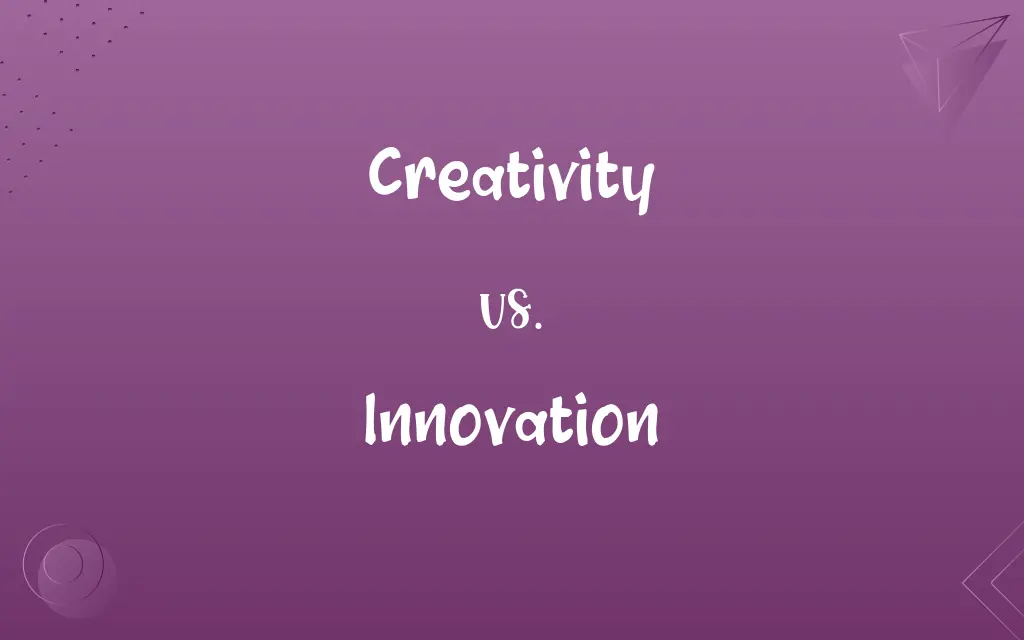 Creativity vs. Innovation