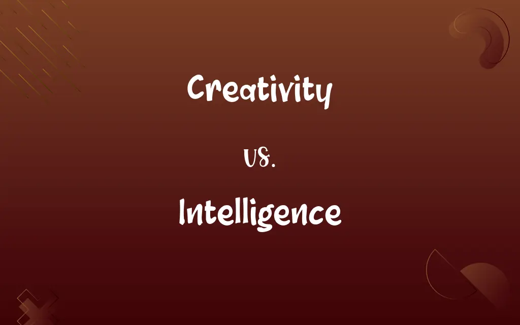 Creativity vs. Intelligence