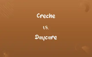 Creche vs. Daycare