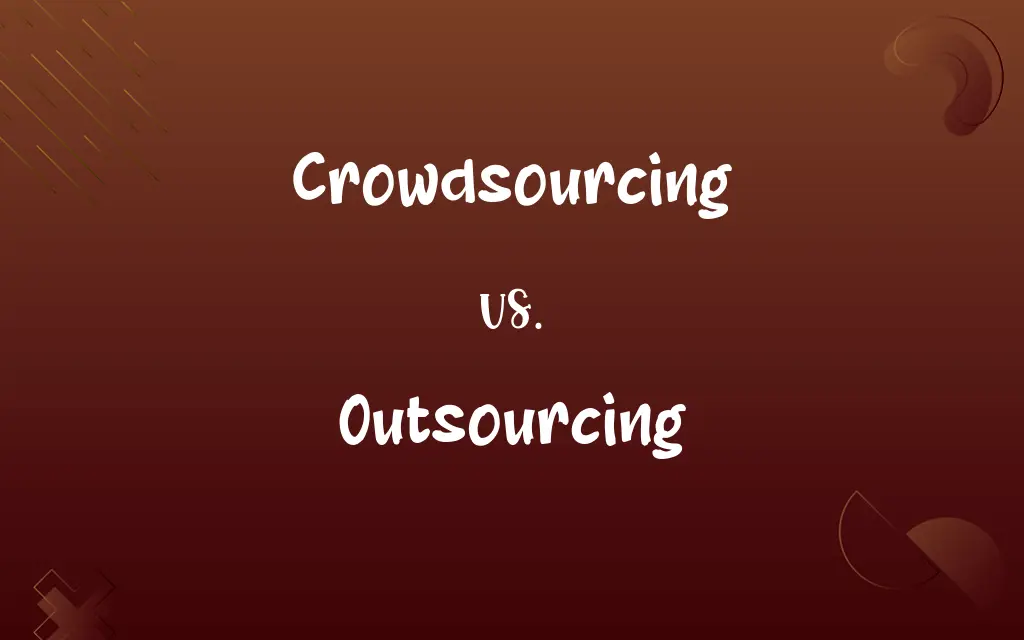 Crowdsourcing vs. Outsourcing