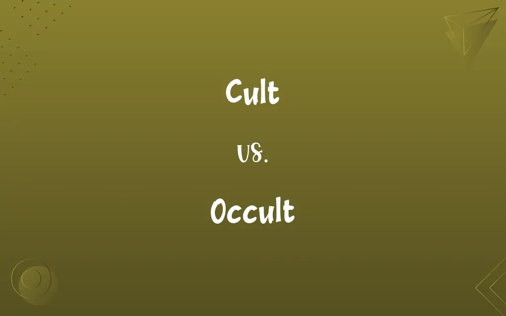 Cult vs. Occult
