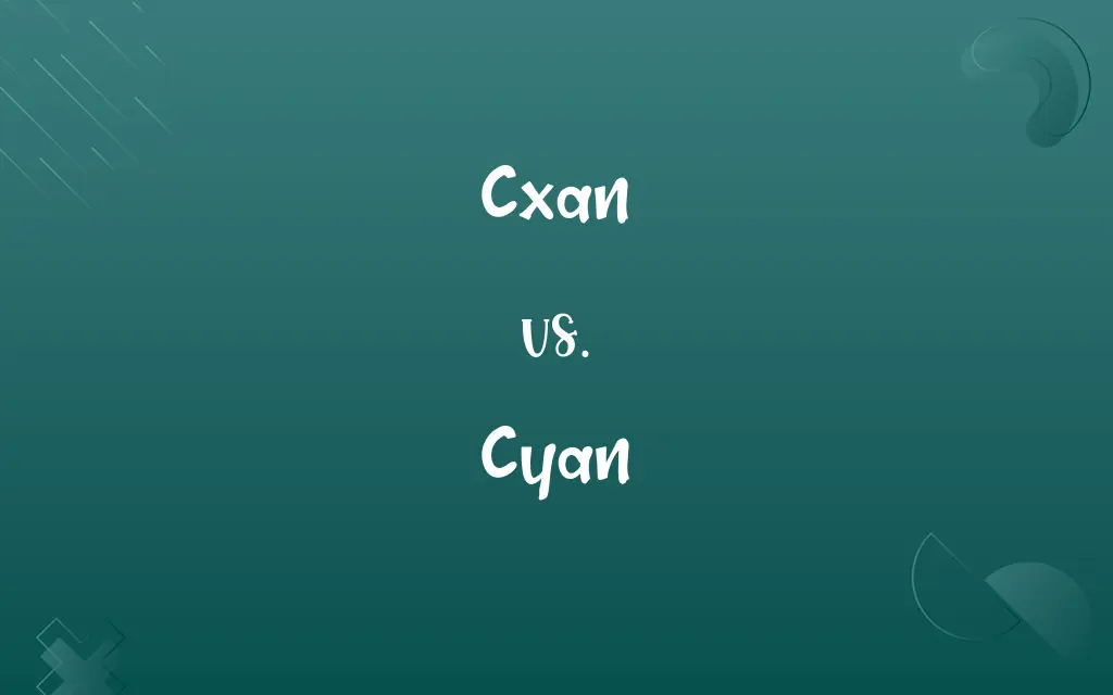 Cxan vs. Cyan