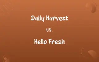 Daily Harvest vs. Hello Fresh