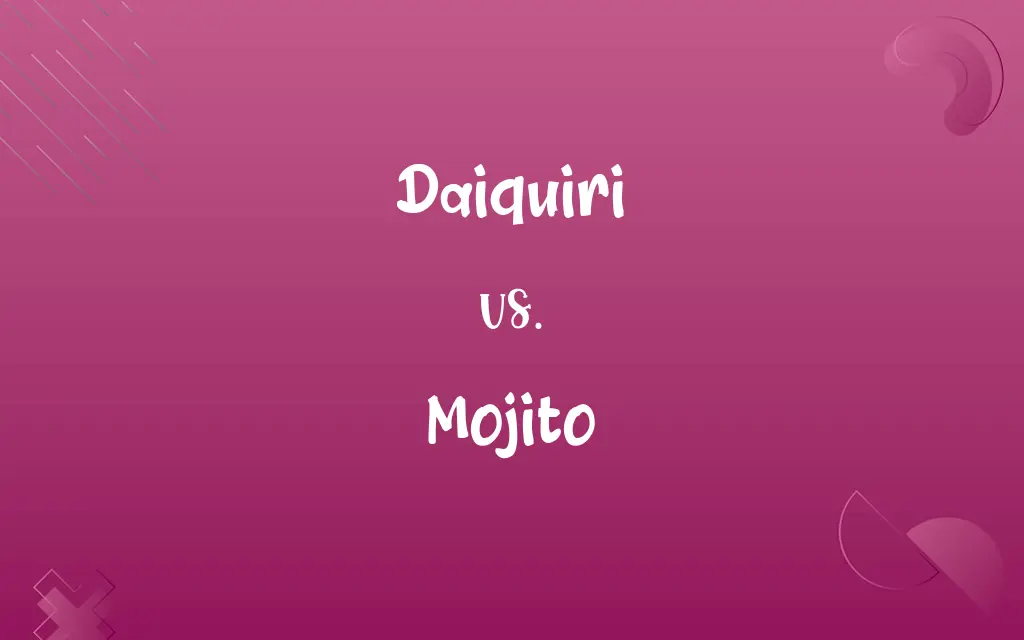 Daiquiri vs. Mojito