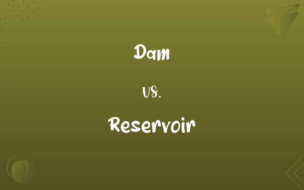 Dam vs. Reservoir