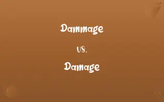 Dammage vs. Damage