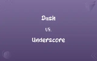 Dash vs. Underscore