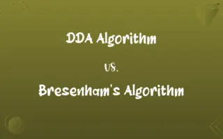DDA Algorithm vs. Bresenham's Algorithm