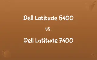 Dell Latitude 5400 vs. Dell Latitude 7400