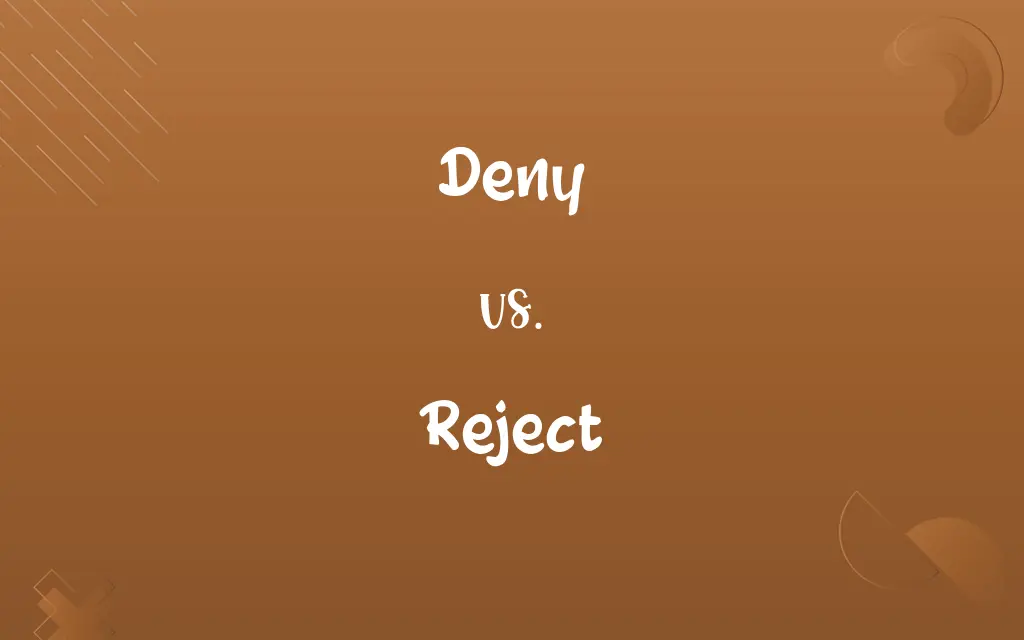 Deny vs. Reject
