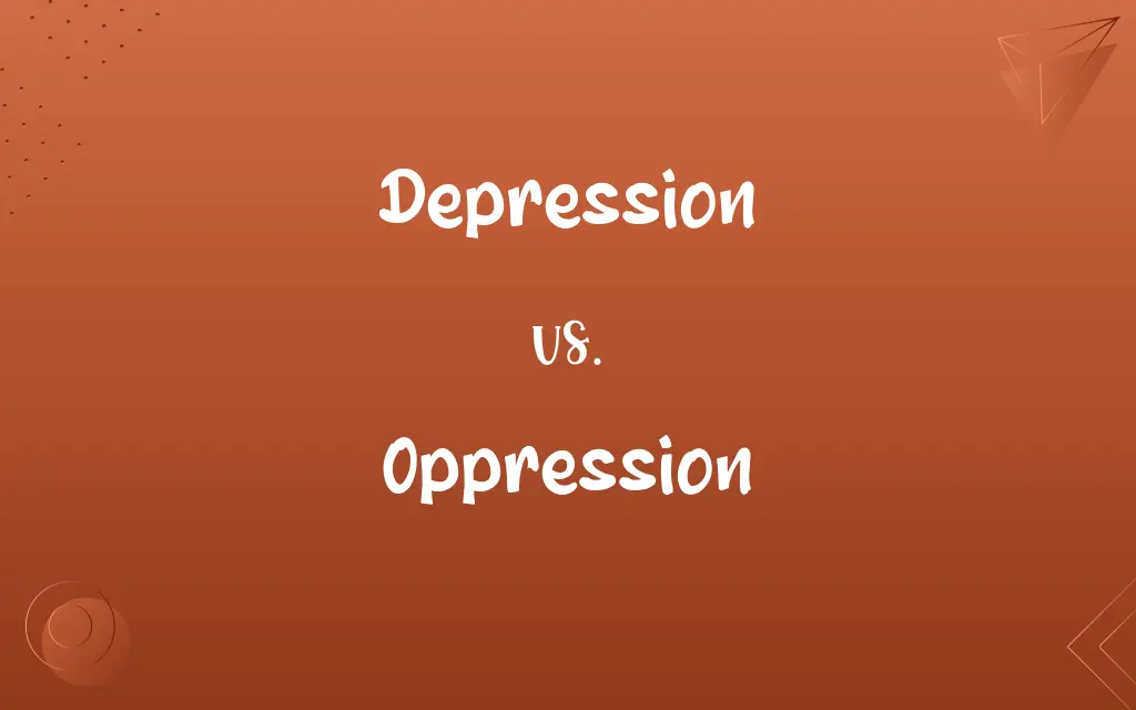 Depression vs. Oppression