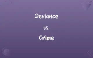 Deviance vs. Crime