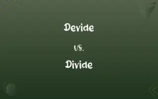 Devided vs. Divided