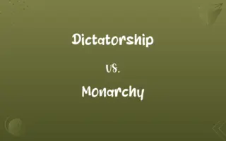 Dictatorship vs. Monarchy