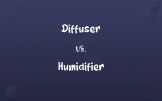 Diffuser vs. Humidifier