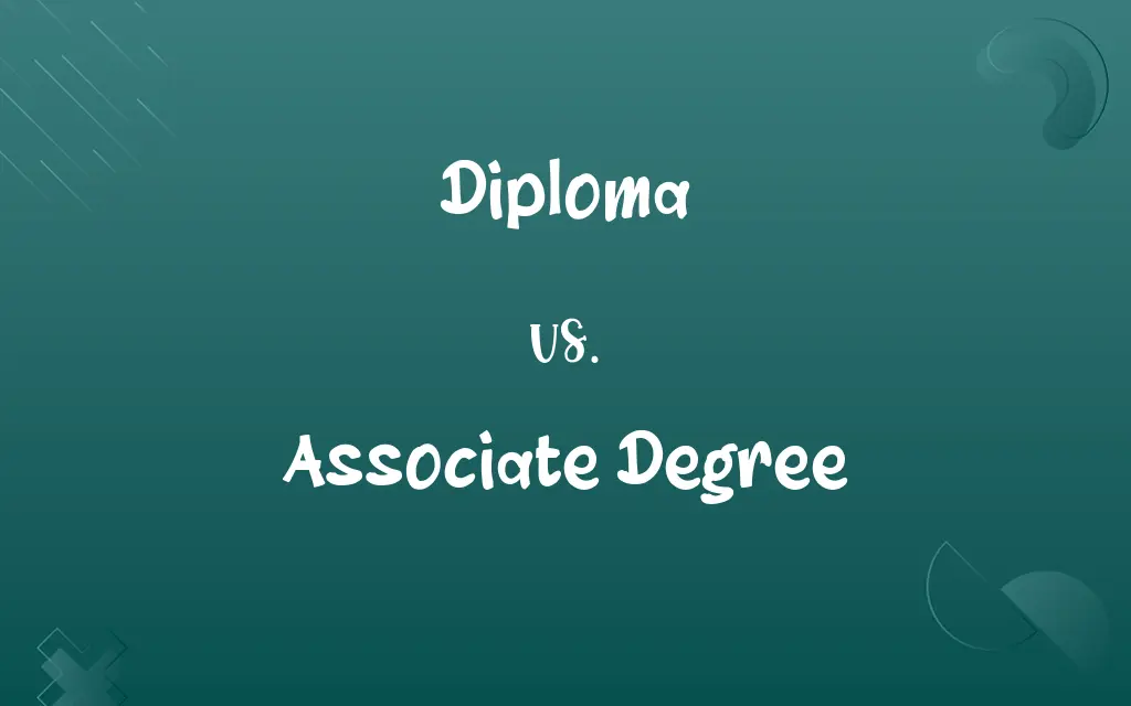 Diploma vs. Associate Degree