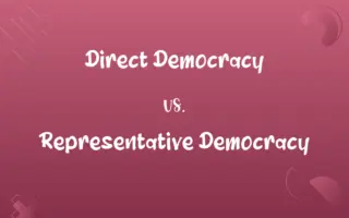 Direct Democracy vs. Representative Democracy