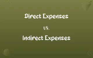 Direct Expenses vs. Indirect Expenses